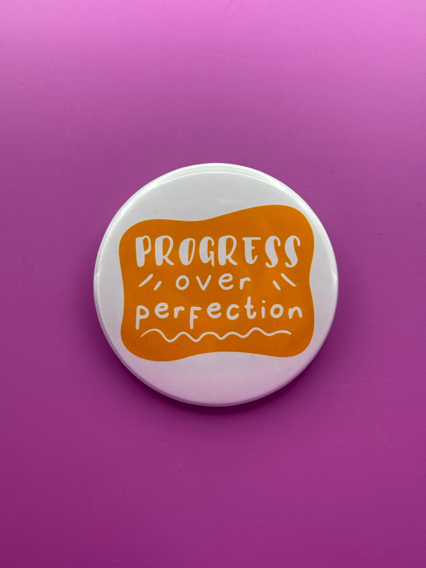 Progress Over Perfection