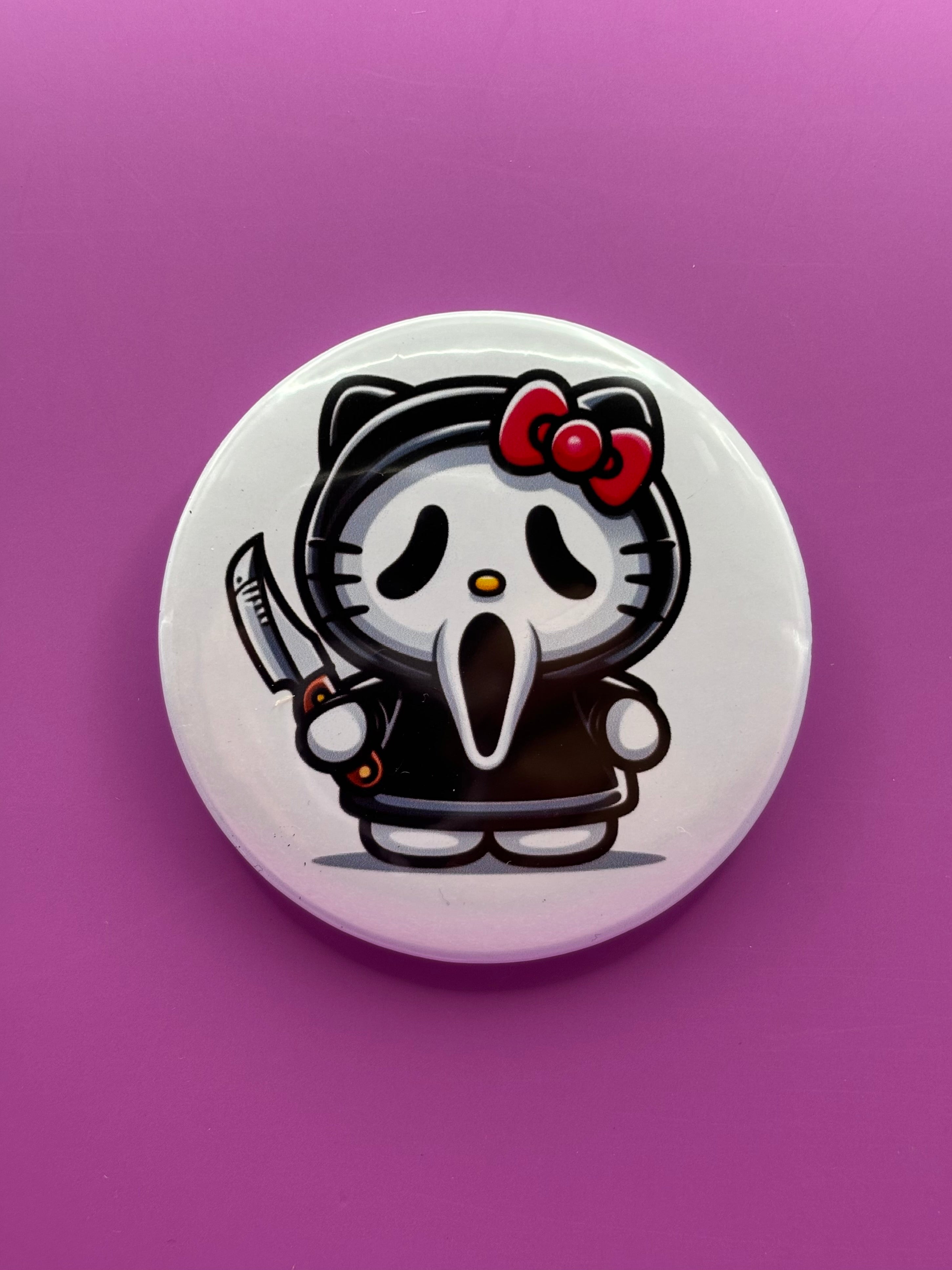 Hello Kitty Ghost Face